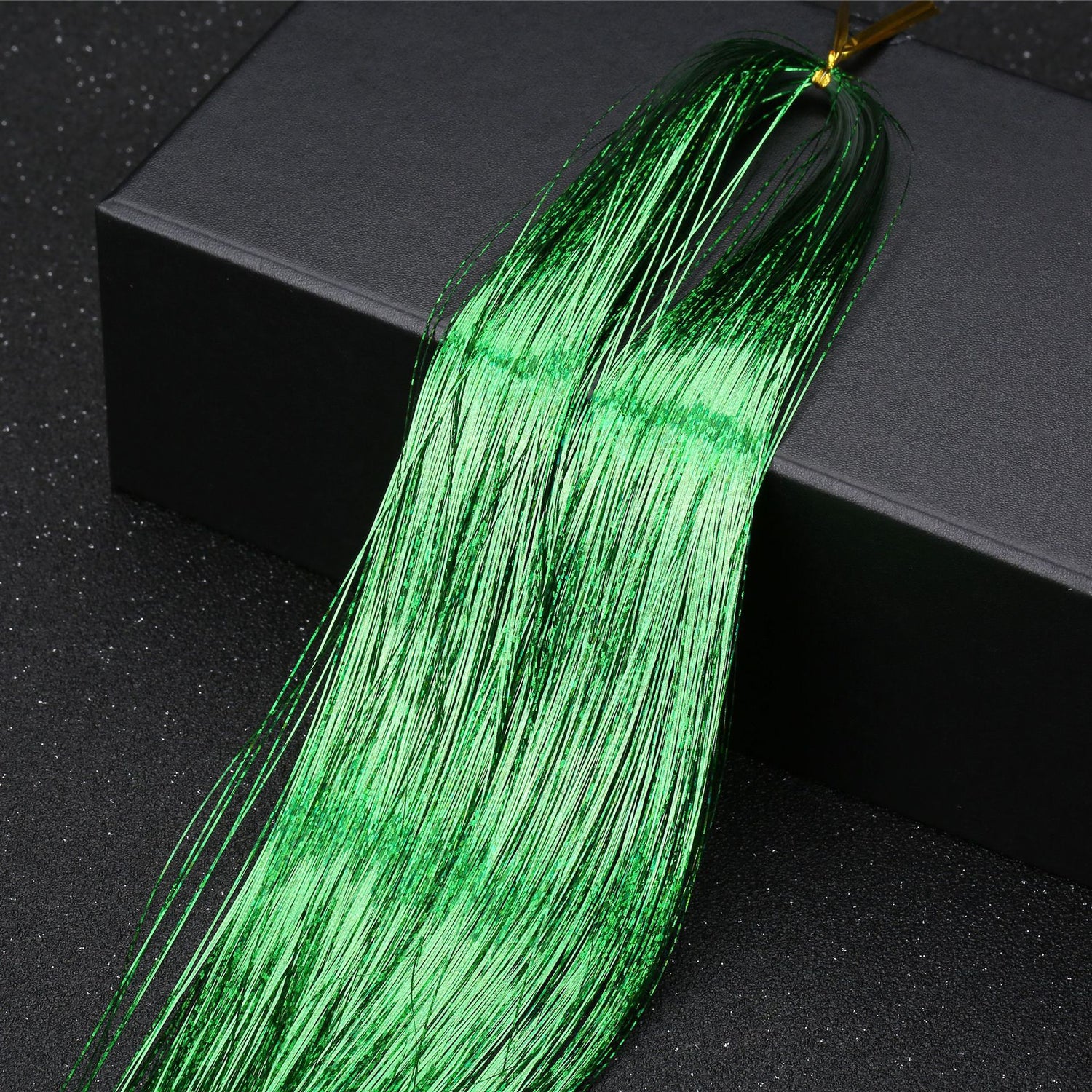 SYNTHETIC HAIR TINSEL SPARKLE HOLOGRAPHIC HAIR HIGHLIGHT