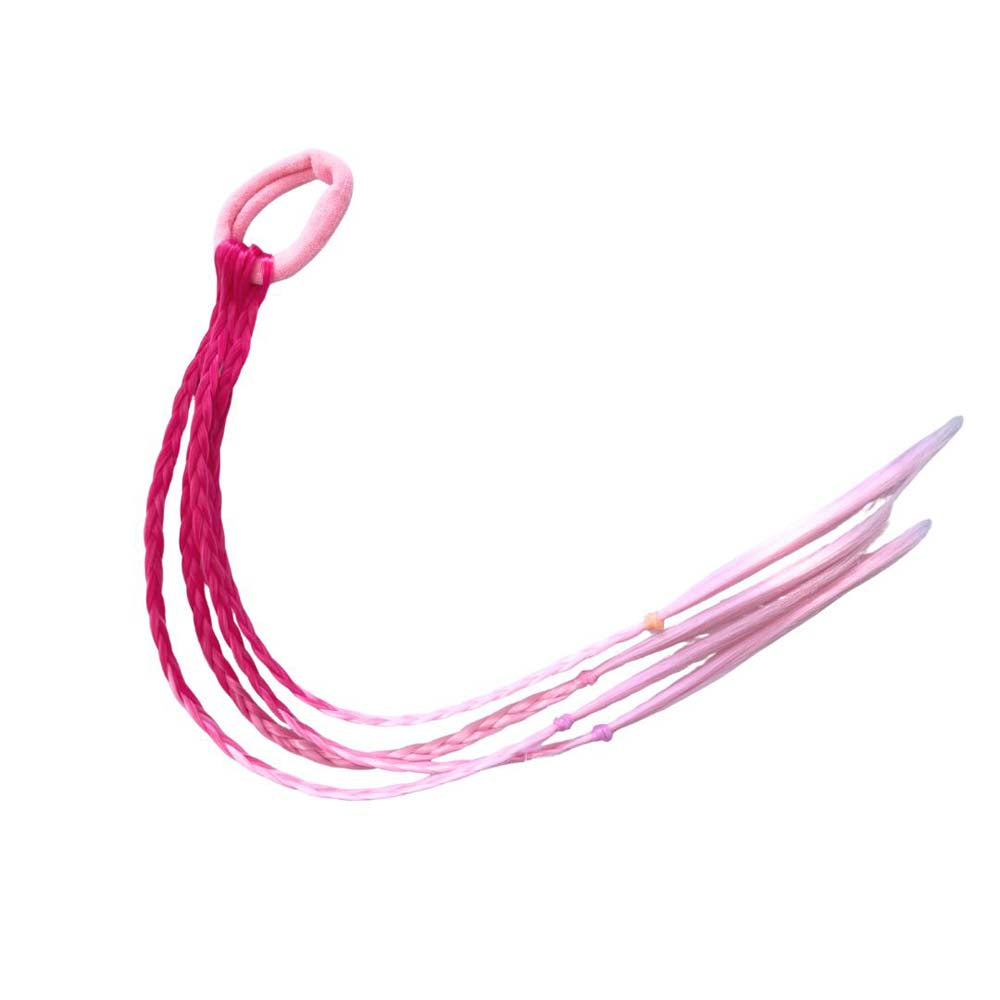 2PCS 40CM CRAZY HAIR DAY COLORED BRAIDS HAIR EXTENSIONS