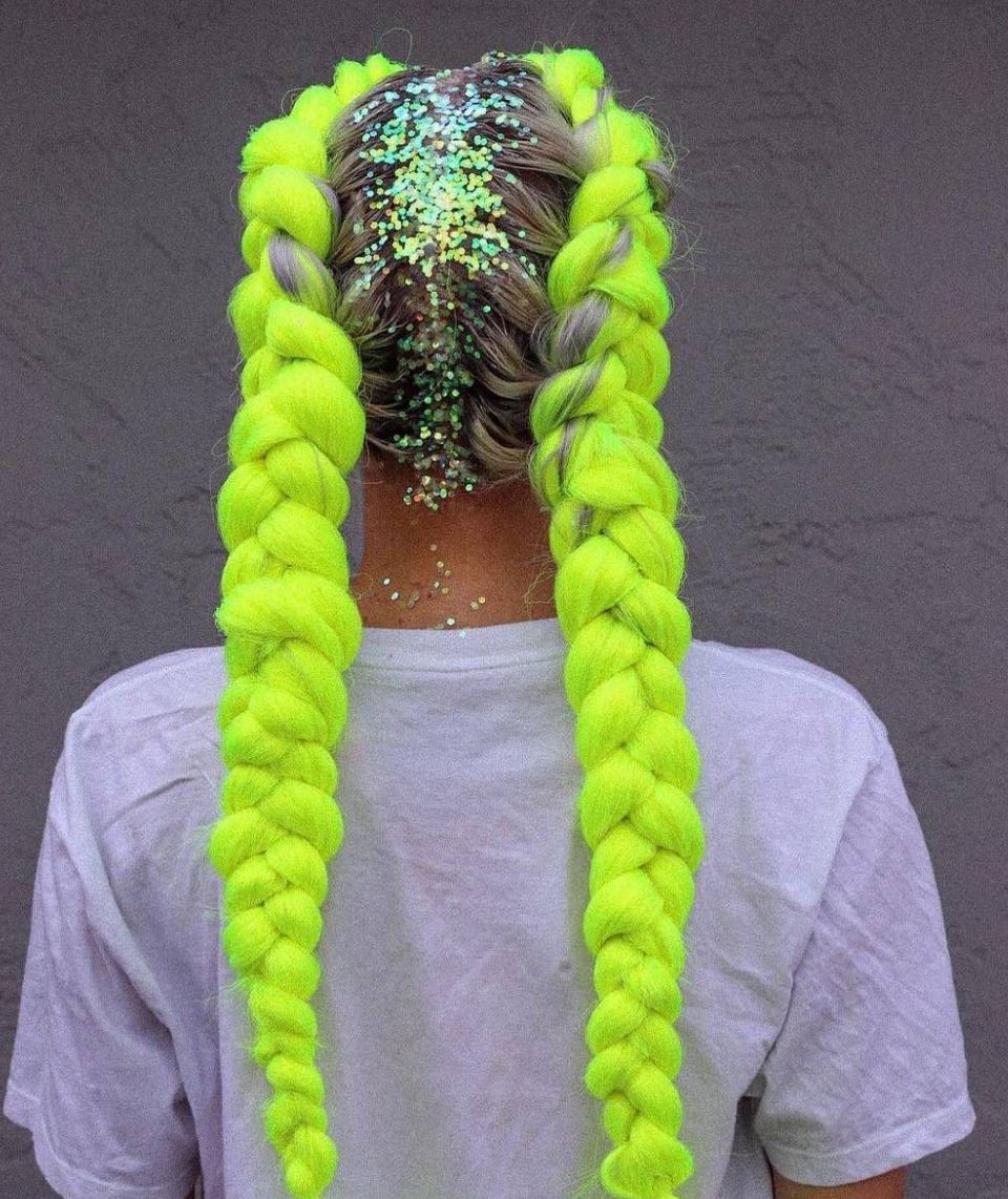 BIODEGRADABLE FACE & BODY HAIR GLITTER