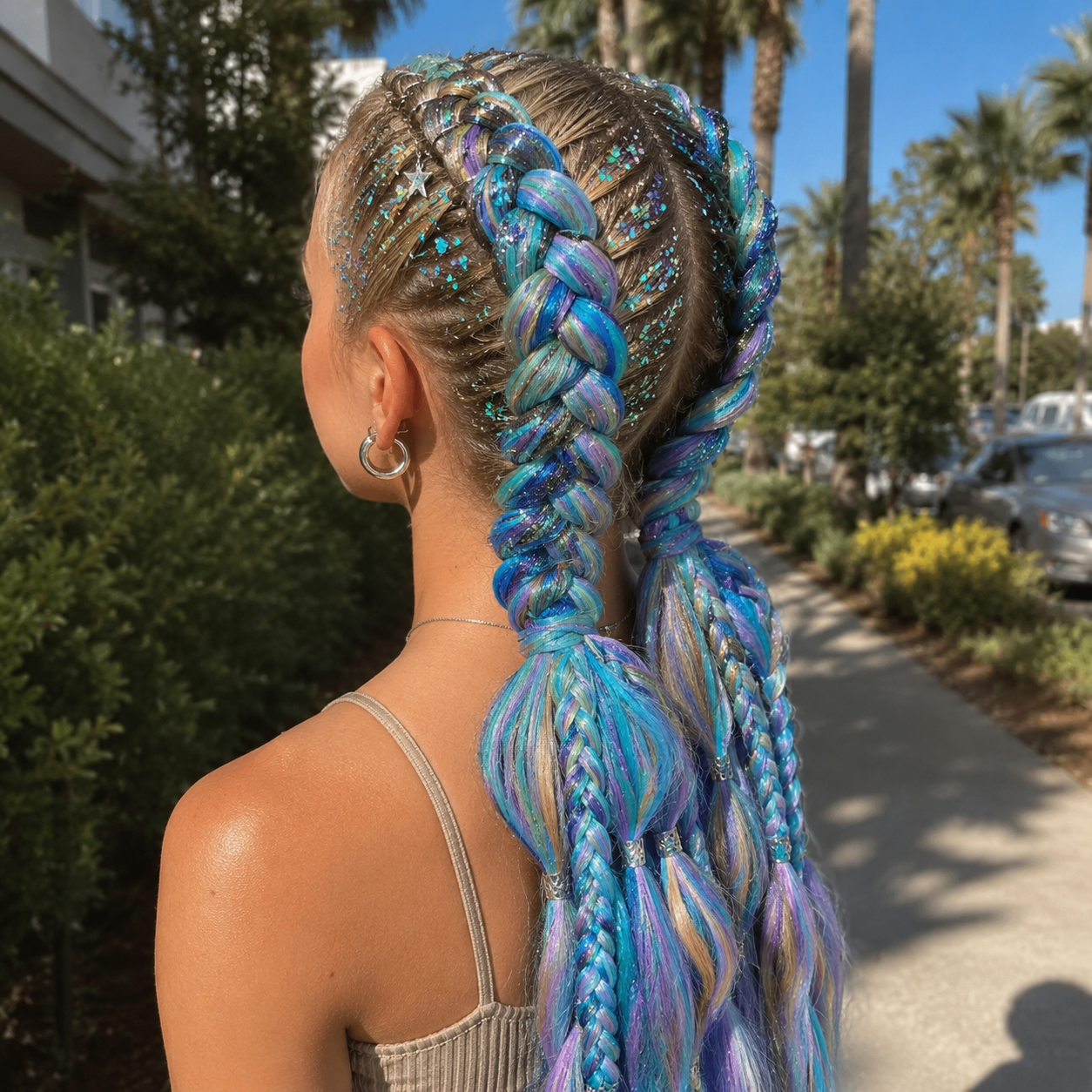OCEAN MIST HAIR, FACE & BODY GLITTER GEL 6 COLORS