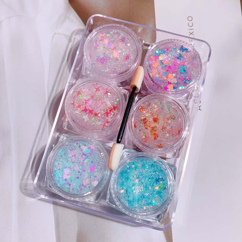 BIODEGRADABLE FACE & BODY HAIR GLITTER