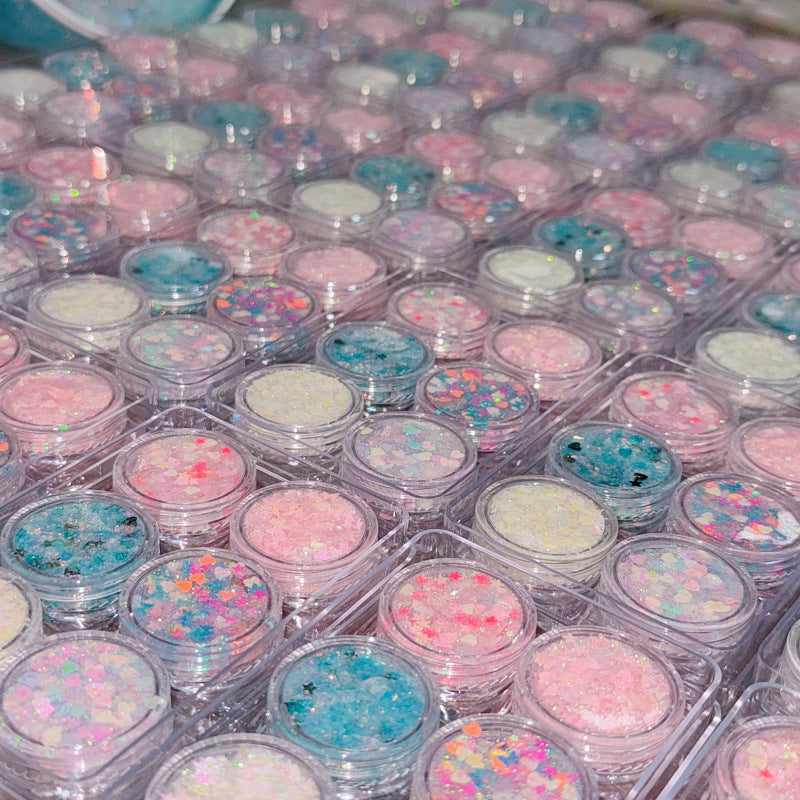 BIODEGRADABLE FACE & BODY HAIR GLITTER