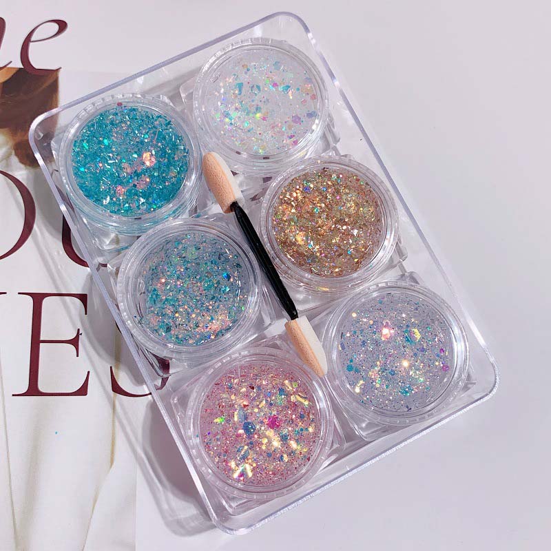 CELESTIAL SPARKLE HAIR, FACE & BODY GLITTER GEL 6 COLORS