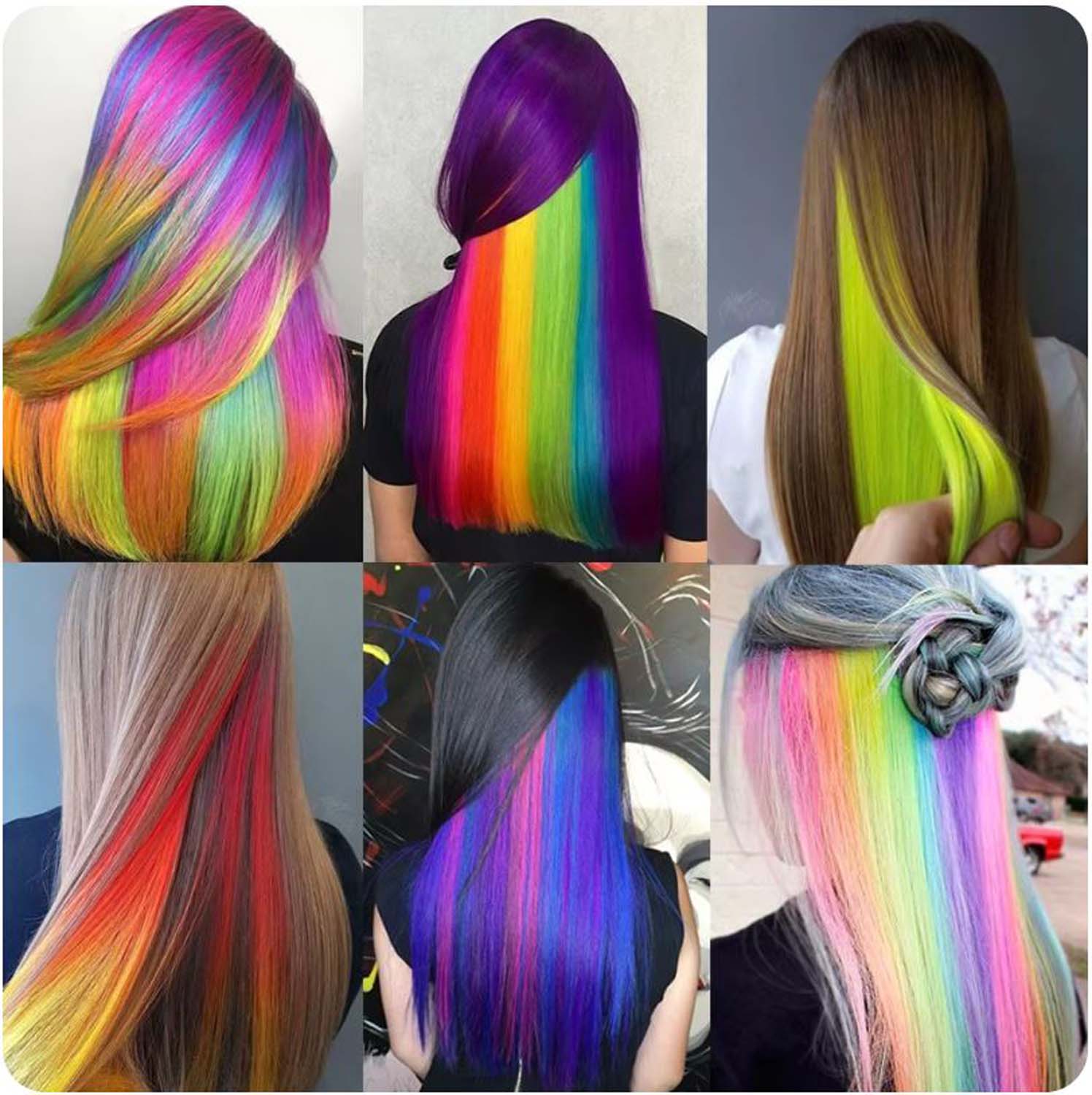 LIGHT PURPLE CLIP IN HAIR EXTENSIONS HAIR HIGHLIGHTS
