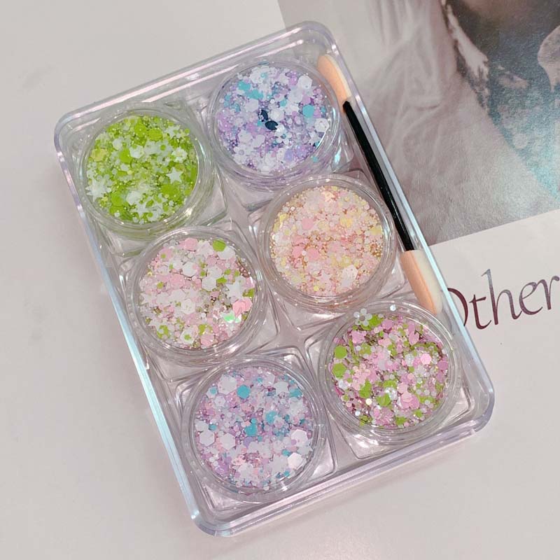 BIODEGRADABLE FACE & BODY HAIR GLITTER