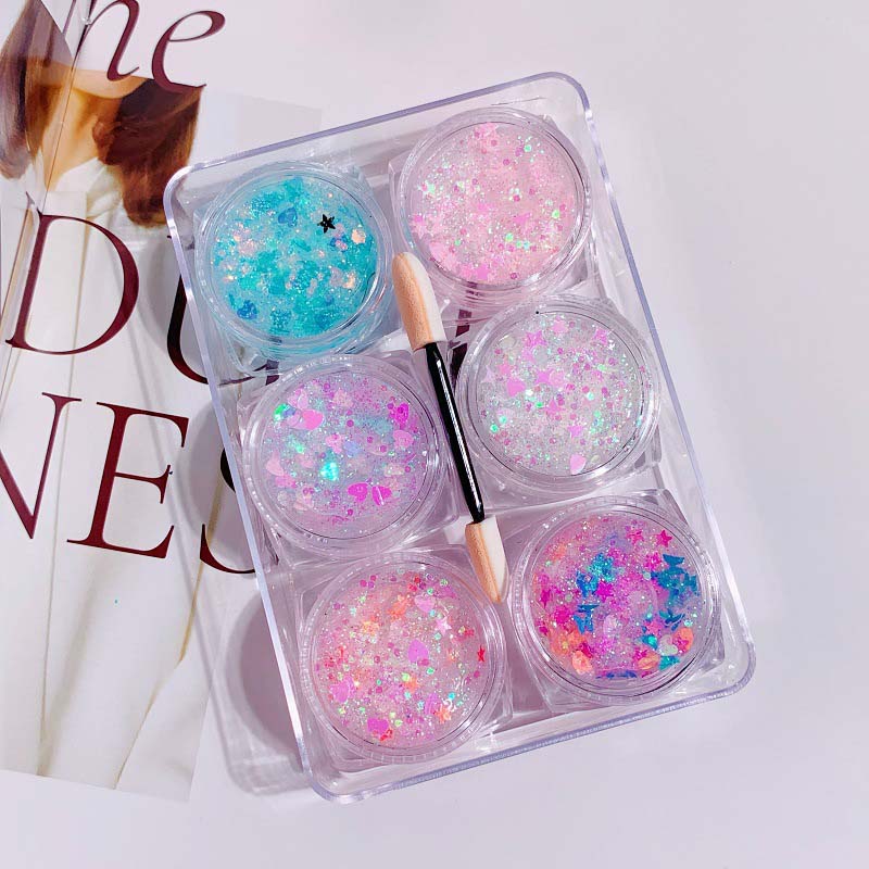 BIODEGRADABLE FACE & BODY HAIR GLITTER