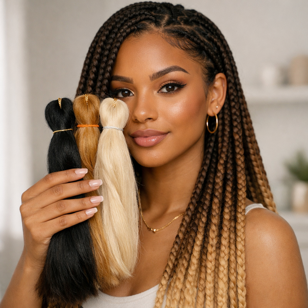 How to Choose the Right Braid Colour for Your Skin Tone ？