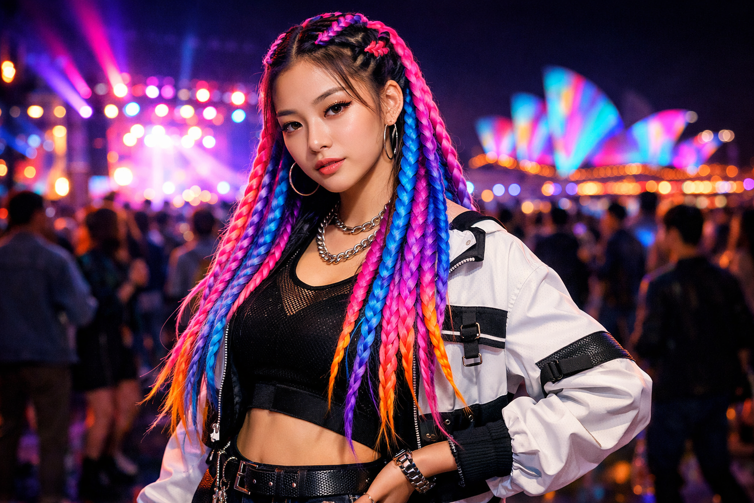 K-Pop Concert Hair Trends: Why Ombre Braid Extensions Are Taking Over?