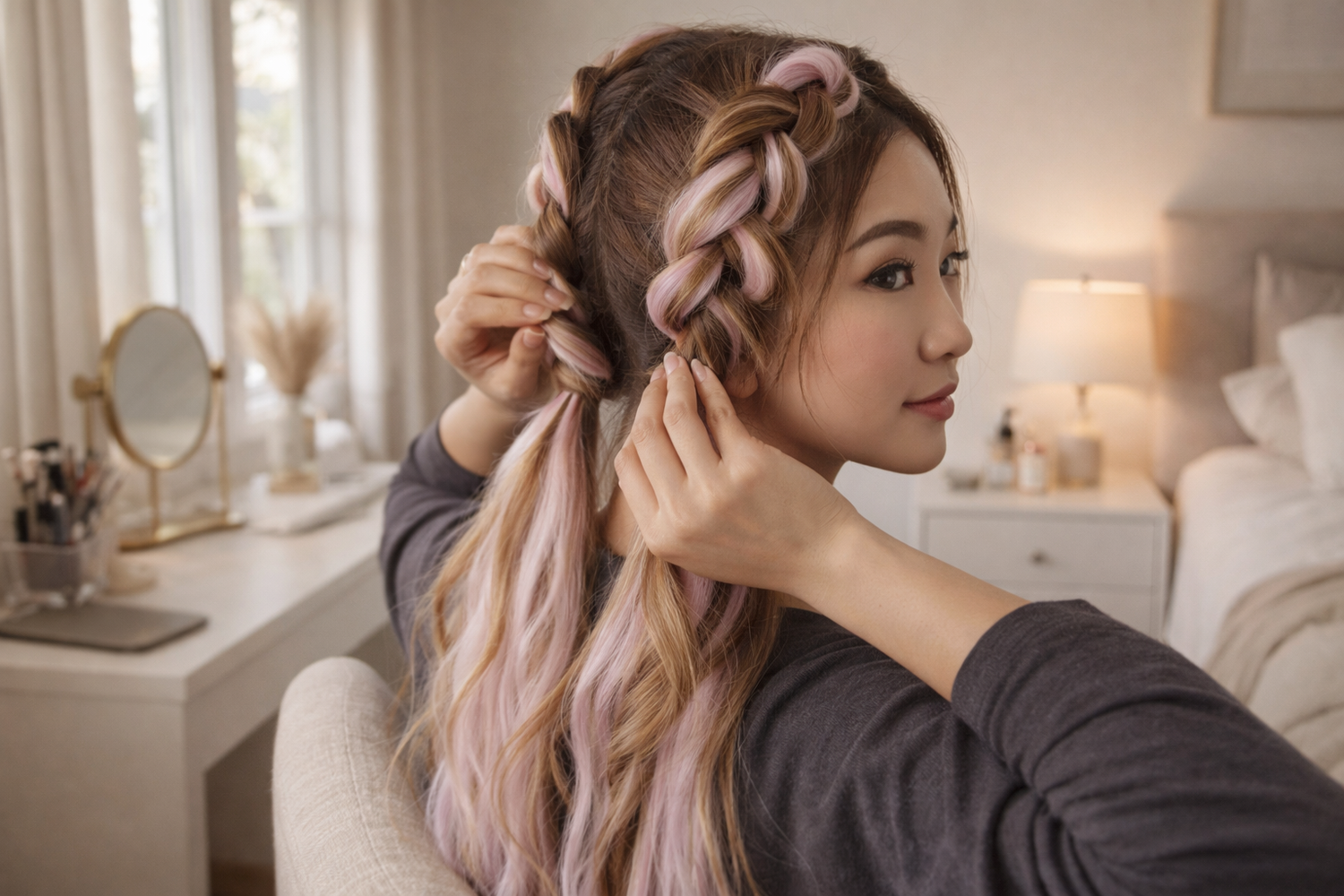 5-Minute Morning Routine: How to Style Your Braids When You’re in a Rush
