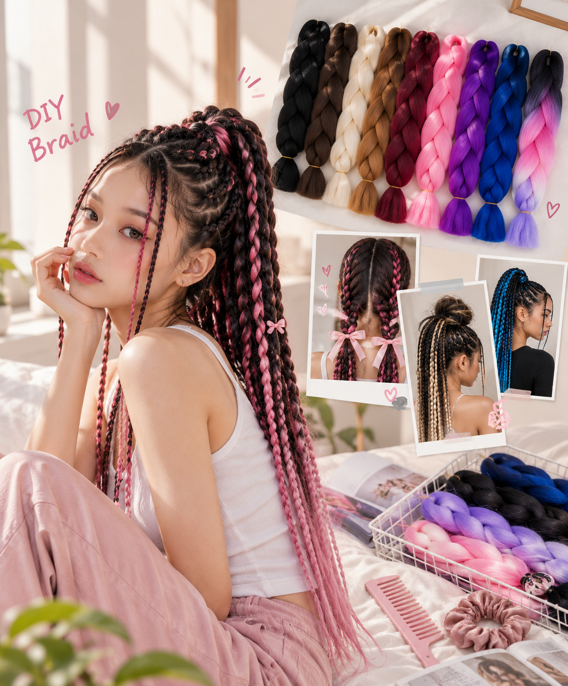 Jumbo Braiding Hair for Beginners: What to Know Before Your First DIY Braid