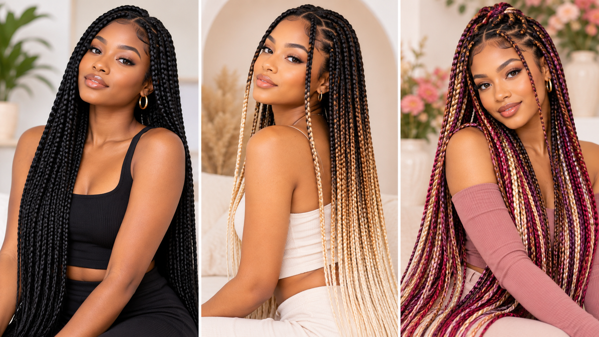One-Tone vs Two-Tone vs Multi-Tone Braiding Hair: How to Choose Your Colour Blend