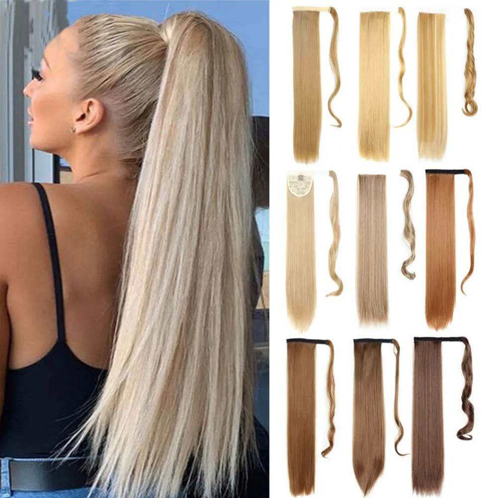SYNTHETIC STRAIGHT PONYTAIL HAIR EXTENSION