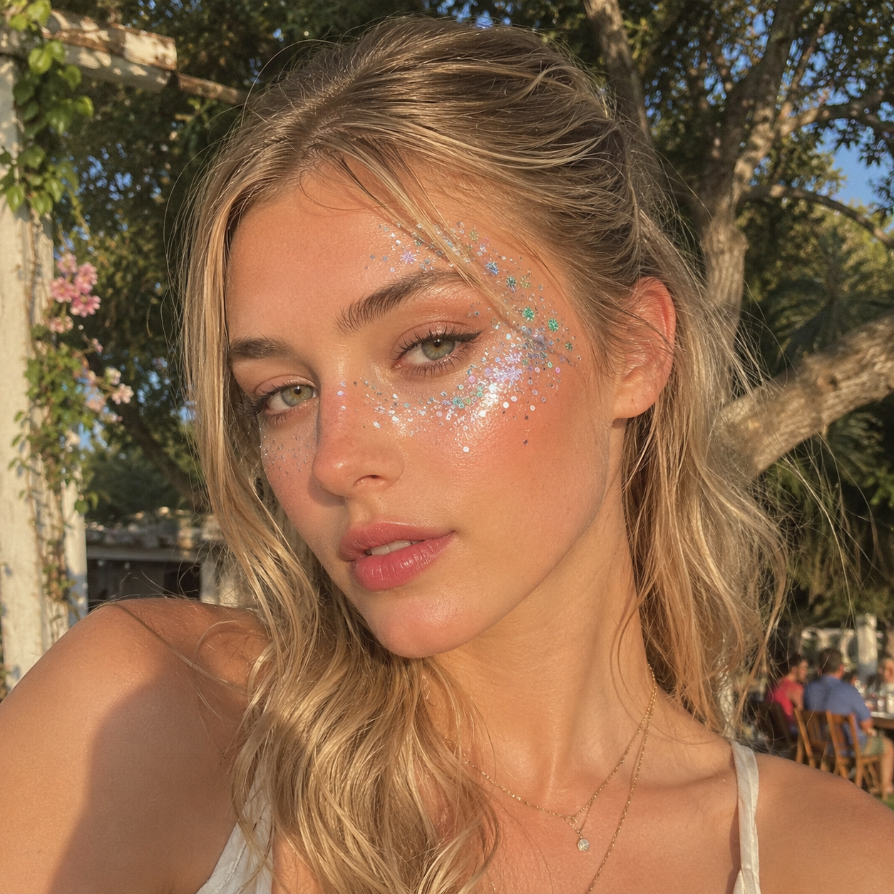 MOON DUST HAIR, FACE &amp; BODY GLITTER GEL 6 COLORS