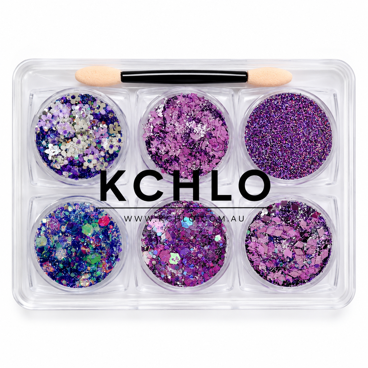 BIODEGRADABLE FACE &amp; BODY HAIR GLITTER