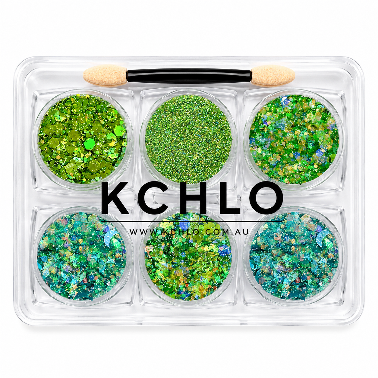 BIODEGRADABLE FACE &amp; BODY HAIR GLITTER