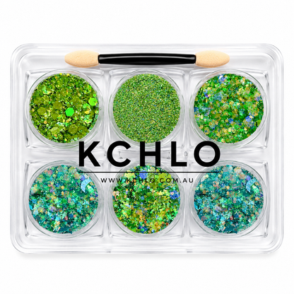 BIODEGRADABLE FACE &amp; BODY HAIR GLITTER