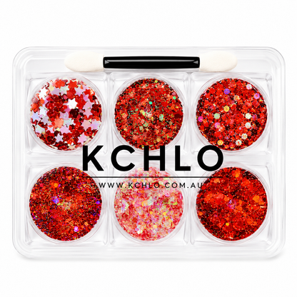 BIODEGRADABLE FACE &amp; BODY HAIR GLITTER