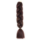 CHARCOAL BRAID HAIR EXTENSIONS 24