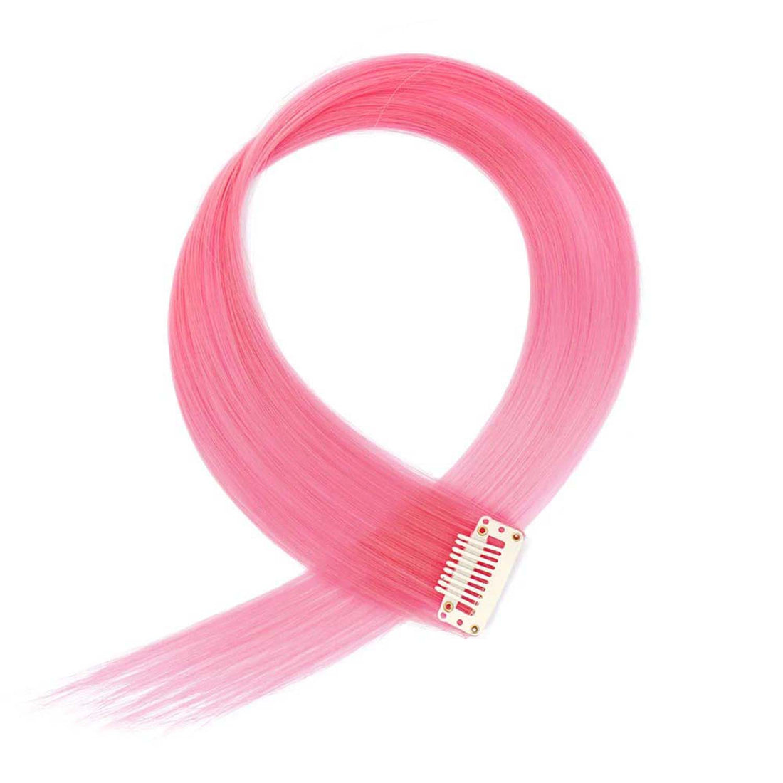 PINK CLIP IN HAIR EXTENSIONS HAIR HIGHLIGHTS