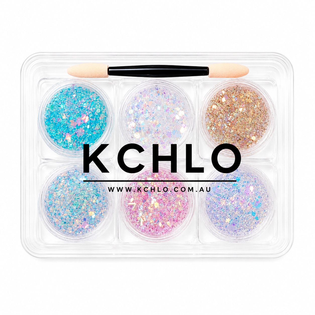 BIODEGRADABLE FACE &amp; BODY HAIR GLITTER