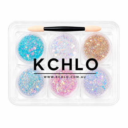 BIODEGRADABLE FACE &amp; BODY HAIR GLITTER
