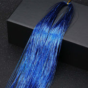 Royal Blue Sparkle Holographic Hair Highlight