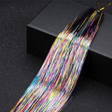 Rainbow Sparkle Holographic Hair Highlight