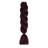 24" One Tone Jumbo Braiding Hair Extensions | Single Colour Synthetic Braiding Hair
