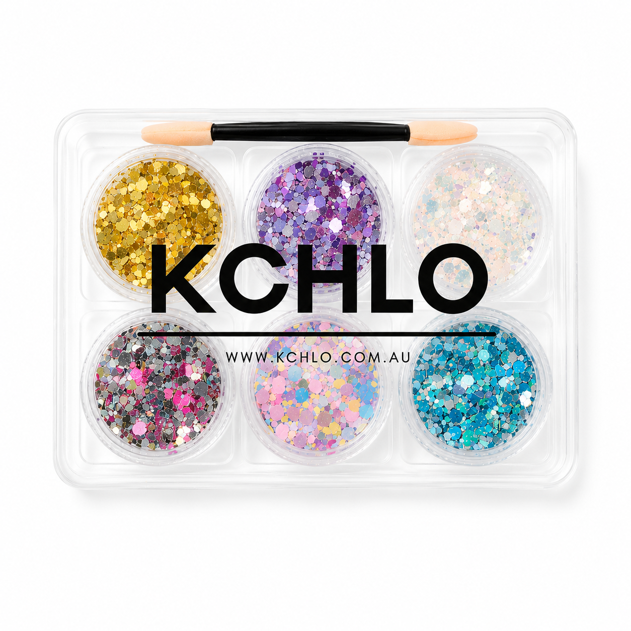 BIODEGRADABLE FACE &amp; BODY HAIR GLITTER
