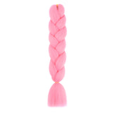 PINK BRAID HAIR EXTENSIONS 24