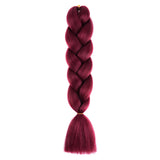 24'' SINGLE COLOR JUMBO BRAID HAIR EXTENSIONS