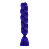 ROYAL BLUE BRAID HAIR EXTENSIONS 24