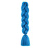 24" One Tone Jumbo Braiding Hair Extensions | Single Colour Synthetic Braiding Hair