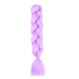 LAVENDER BRAID HAIR EXTENSIONS 24"