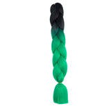 24'' TWO COLOR JUMBO BRAID HAIR EXTENSIONS