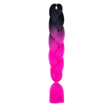 24'' TWO COLOR JUMBO BRAID HAIR EXTENSIONS