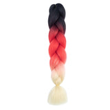 24'' THREE COLOR JUMBO BRAID HAIR EXTENSIONS