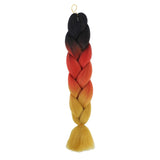 24'' THREE COLOR JUMBO BRAID HAIR EXTENSIONS