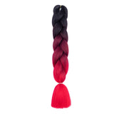 24'' THREE COLOR JUMBO BRAID HAIR EXTENSIONS