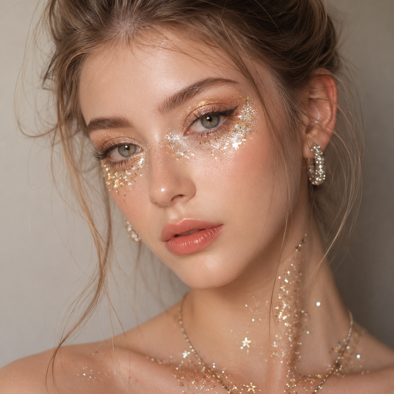 BIODEGRADABLE FACE &amp; BODY HAIR GLITTER